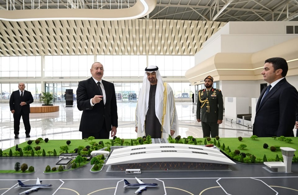 Prezident BƏƏ liderini Füzulidə qarşıladı +FOTOLAR